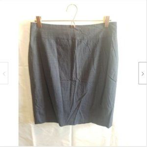 Banana Republic Navy Blue Wool Pencil Skirt 10